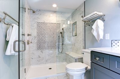 Modern Bathroom Shower Renovation